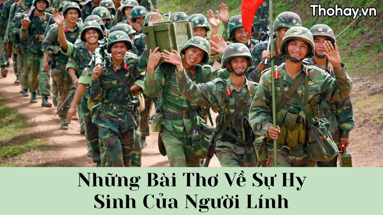 Thơ Về Sự Hy Sinh Của Người Lính