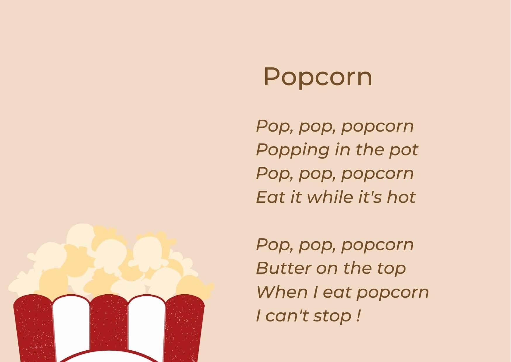 Bài thơ Popcorn
