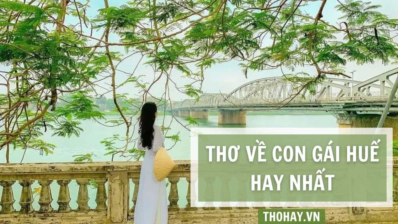 THƠ VỀ CON GÁI HUẾ HAY NHẤT