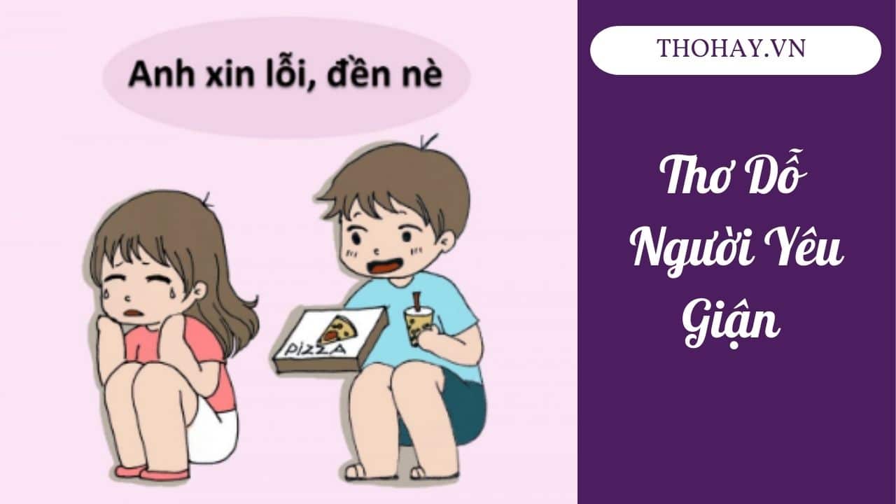 Thơ Dỗ Người Yêu Giận Hay