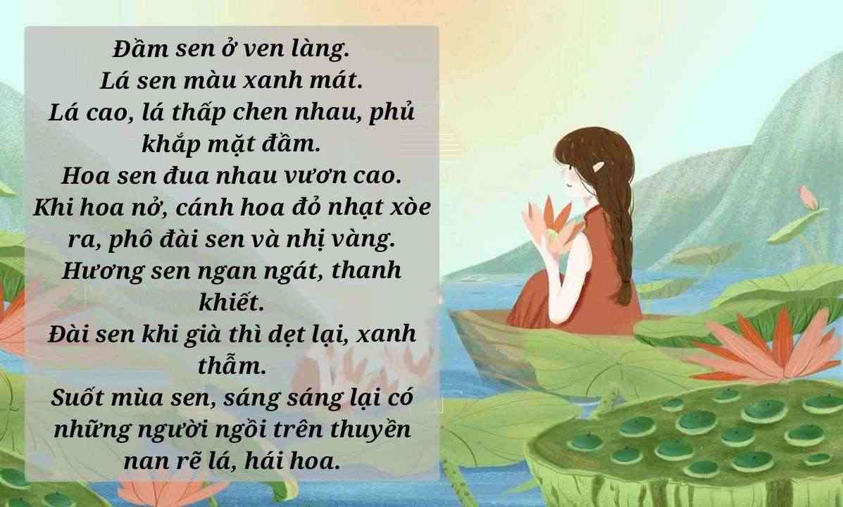 thơ đầm sen