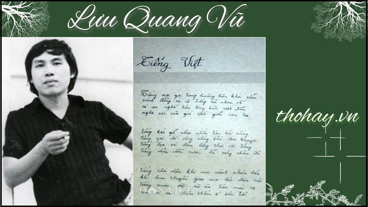 Bài Thơ Tiếng Việt Của Lưu Quang Vũ