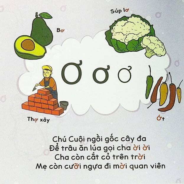 Bài thơ vần Ơ